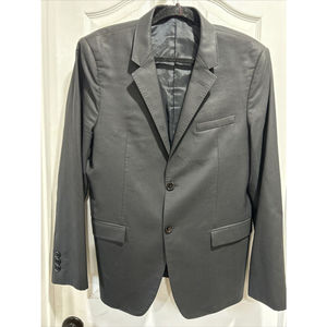 EMPORIO ARMANI DAVID LINE Blazer Jacket Black, Mens IT 54, US 44, L, Wool Blend